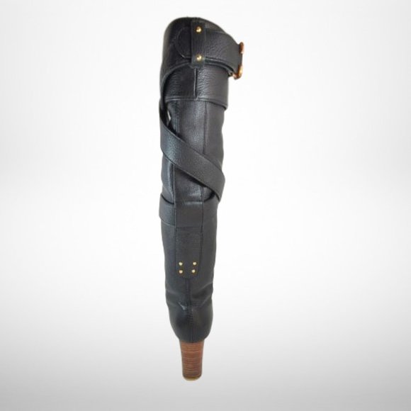 CHLOÉ Prince Paddington Leather Boots - Size:38 - Picture 14 of 16